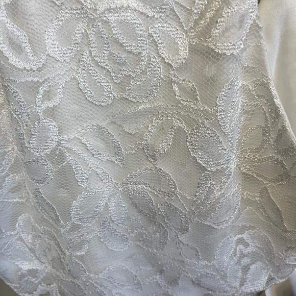 Lulu's White Lace Bralette Crop Top - Picture 4 of 9